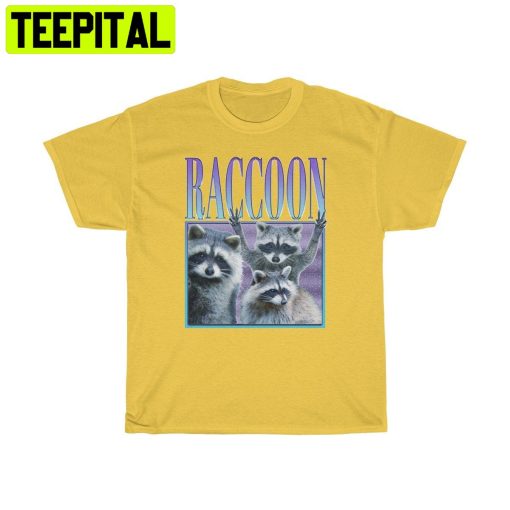 Raccoon Hip Hop Style 90s Trending Unisex Shirt