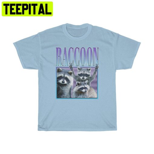 Raccoon Hip Hop Style 90s Trending Unisex Shirt