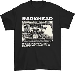 Radiohead Lilbeck Retro Illustration Unisex T-Shirt