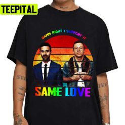 Rainbow Colors Macklemore Same Love Lgbt Unisex T-Shirt