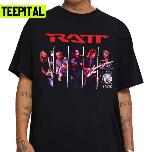 Ratt Band All Members Rock Night Unisex Sweatshirt