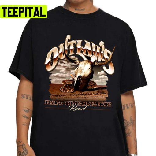 Rattlesnake Outlaws Country Song Unisex Sweatshirt