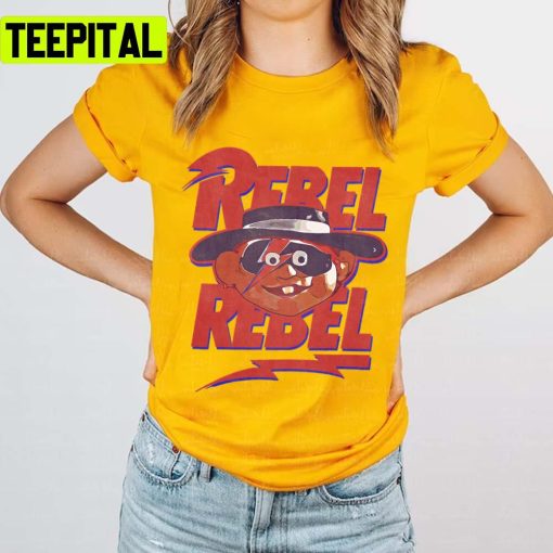 Rebel Hamburglar Red Retro Design Unisex T-Shirt