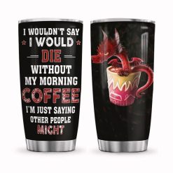 Red Dragon Coffee Lover Stainless Steel Cup