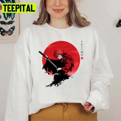 Red Sun Rurouni Rurouni Kenshin Unisex Sweatshirt