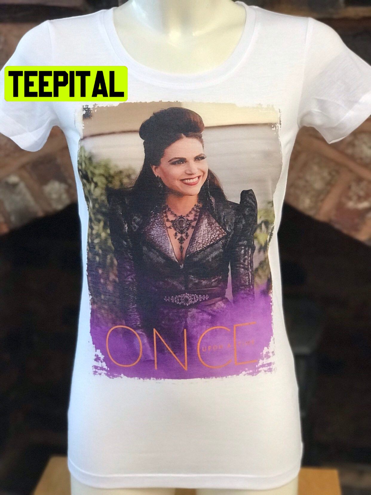 Regina Evil Queen Once Upon A Time White Halloween Trending Unsiex T-Shirt