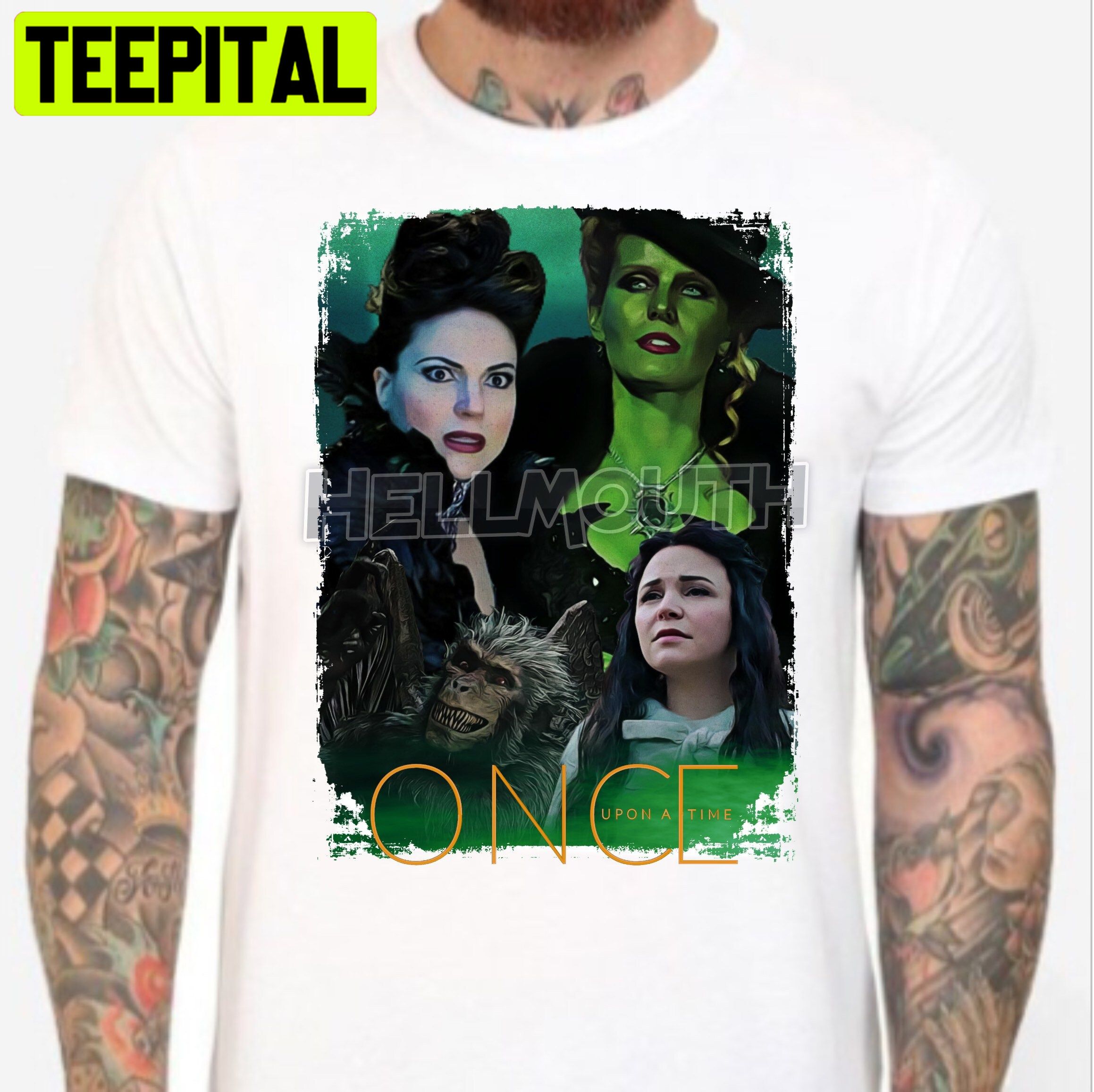Regina Zelena Snow White Once Upon A Time White Halloween Trending Unsiex T-Shirt