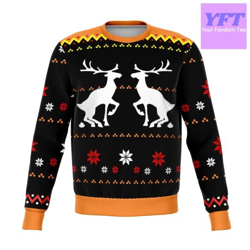 Reindeer Nature Call Funny Meme 2022 Design 3d Ugly Christmas Sweater