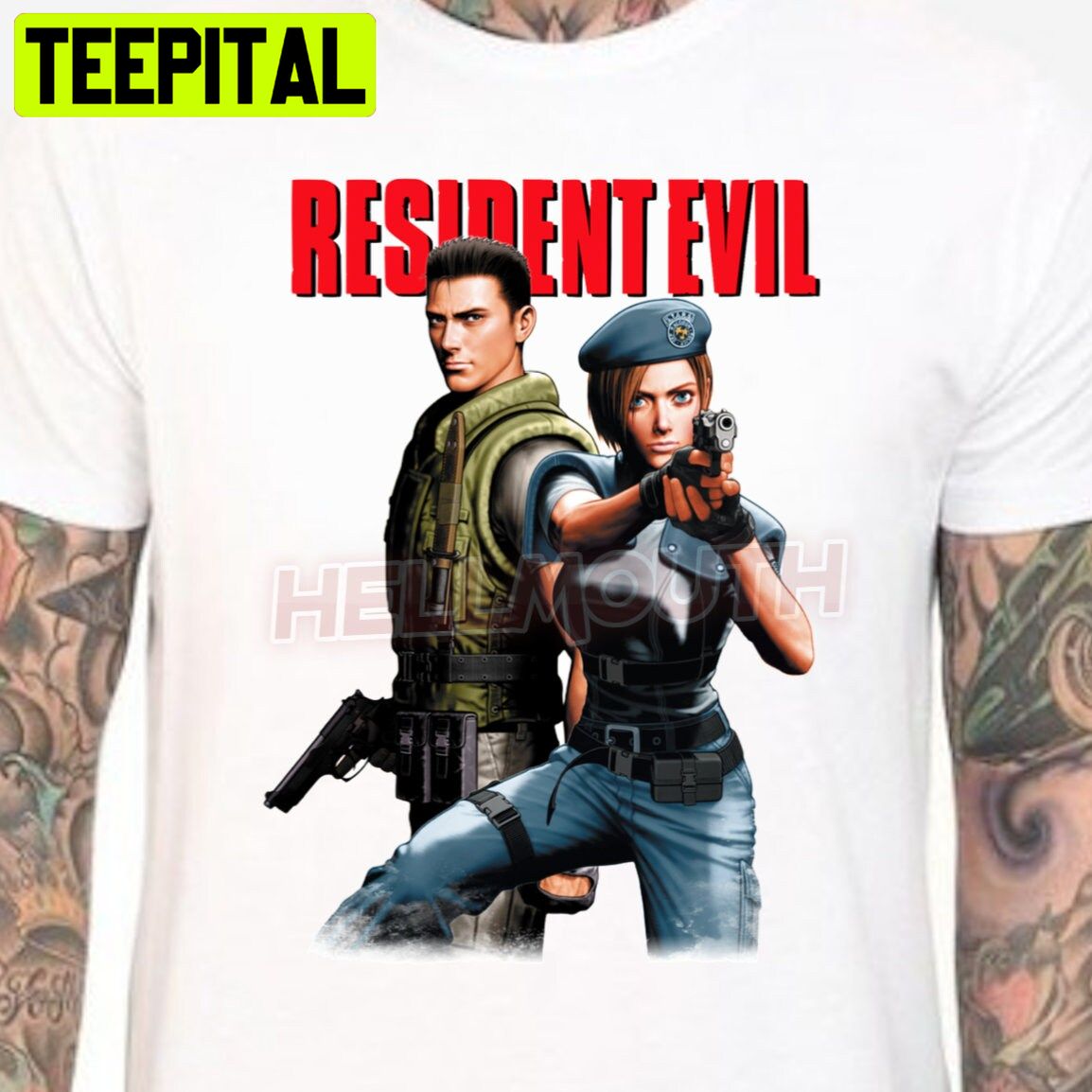 Resident Evil 1996 Halloween Trending Unsiex T-Shirt