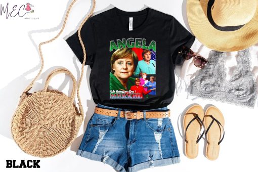 Retro Angela Merkel Deutchland Germany Ex Prime Minister Unisex T-Shirt