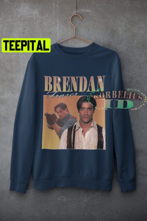 Retro Art Brendan Fraser Trending Unisex Shirt