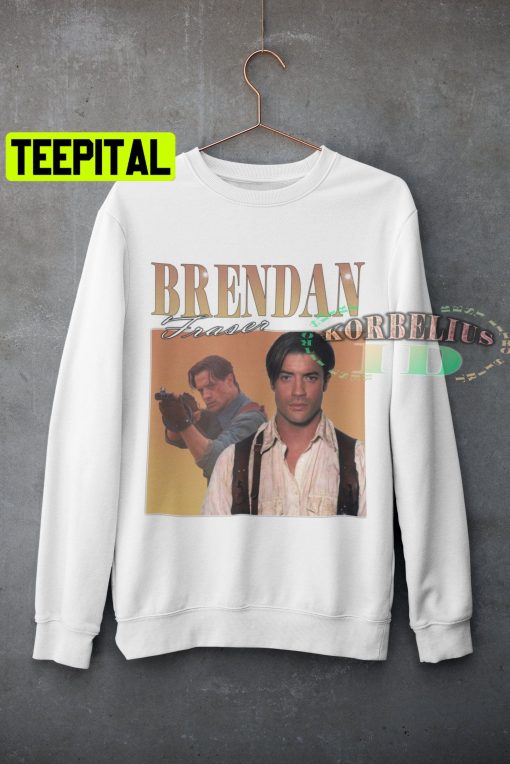 Retro Art Brendan Fraser Trending Unisex Shirt