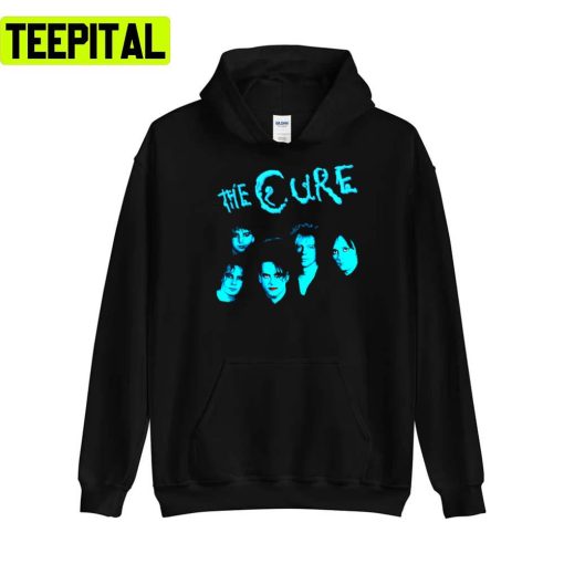 Retro Black Design The Cure Unisex T-Shirt