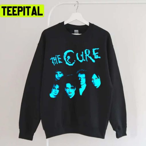 Retro Black Design The Cure Unisex T-Shirt