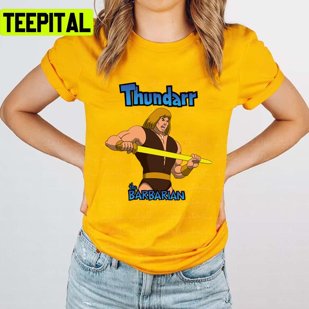 Retro Cartoon 70s Thundarr The Barbarian Unisex T-Shirt