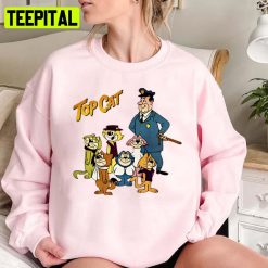 Retro Cartoon Summer Top Cat Unisex Sweatshirt