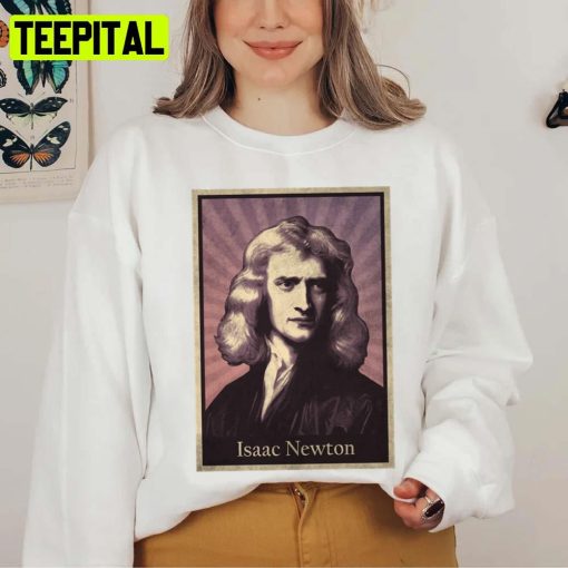 Retro Design Isaac Newton Unisex T-Shirt