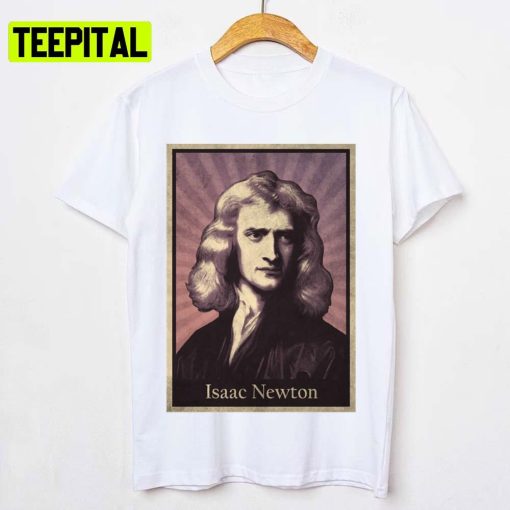 Retro Design Isaac Newton Unisex T-Shirt