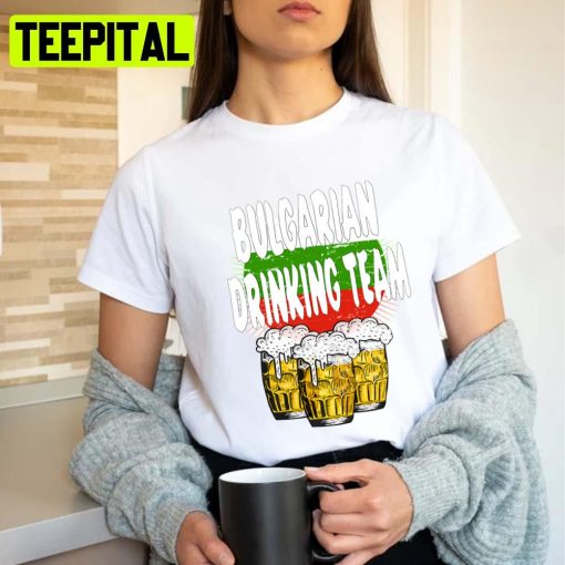 Retro Drinking Team Trending Bulgaria Unisex T-Shirt