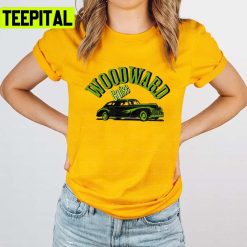 Retro Green Art The Woodward Dream Cruise Unisex T-Shirt