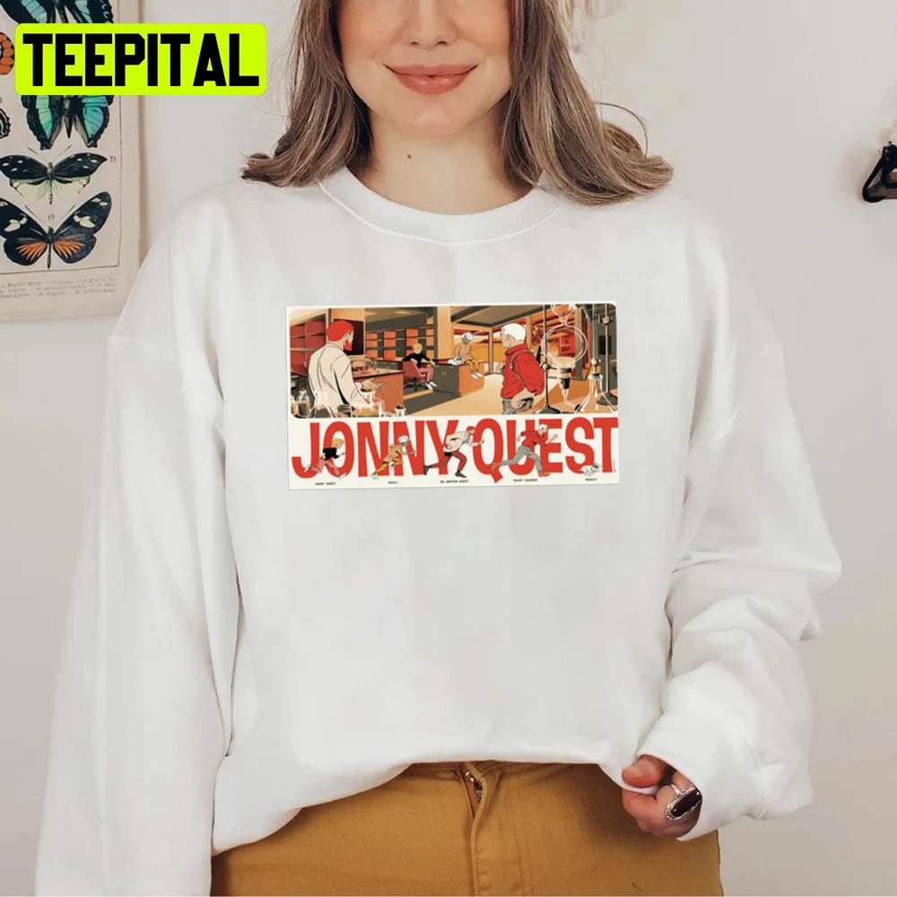 Retro Jonny Quest Colored Art Unisex Sweatshirt