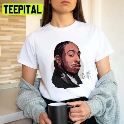 Retro Portrait Rapper Ludacris Signature Unisex T-Shirt