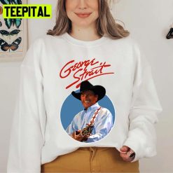 Retro Portrait The Legend George Strait Unisex Sweatshirt