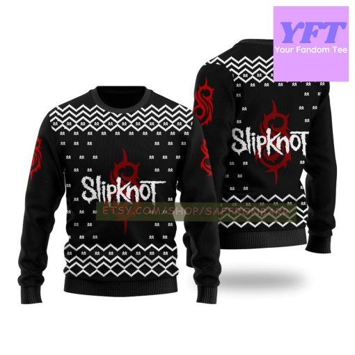 Retro Rock Slipknot Legend 2022 Design 3d Ugly Christmas Sweater