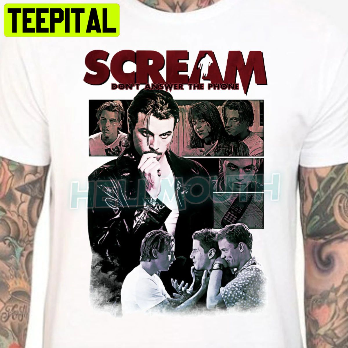 Retro Scream Movie Billy Loomis Skeet Ulrich Halloween Trending Unsiex T-Shirt