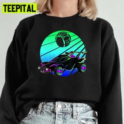 Retro Style Rocket Rc Soccer Car Fun Game Art Unisex Sweatshirt