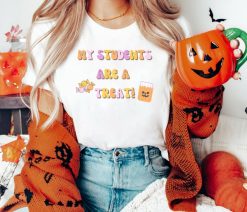 Retro Teacher Halloween Shirt