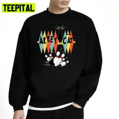 Retro Vintage Bowler Bowling Sports Unisex Sweatshirt