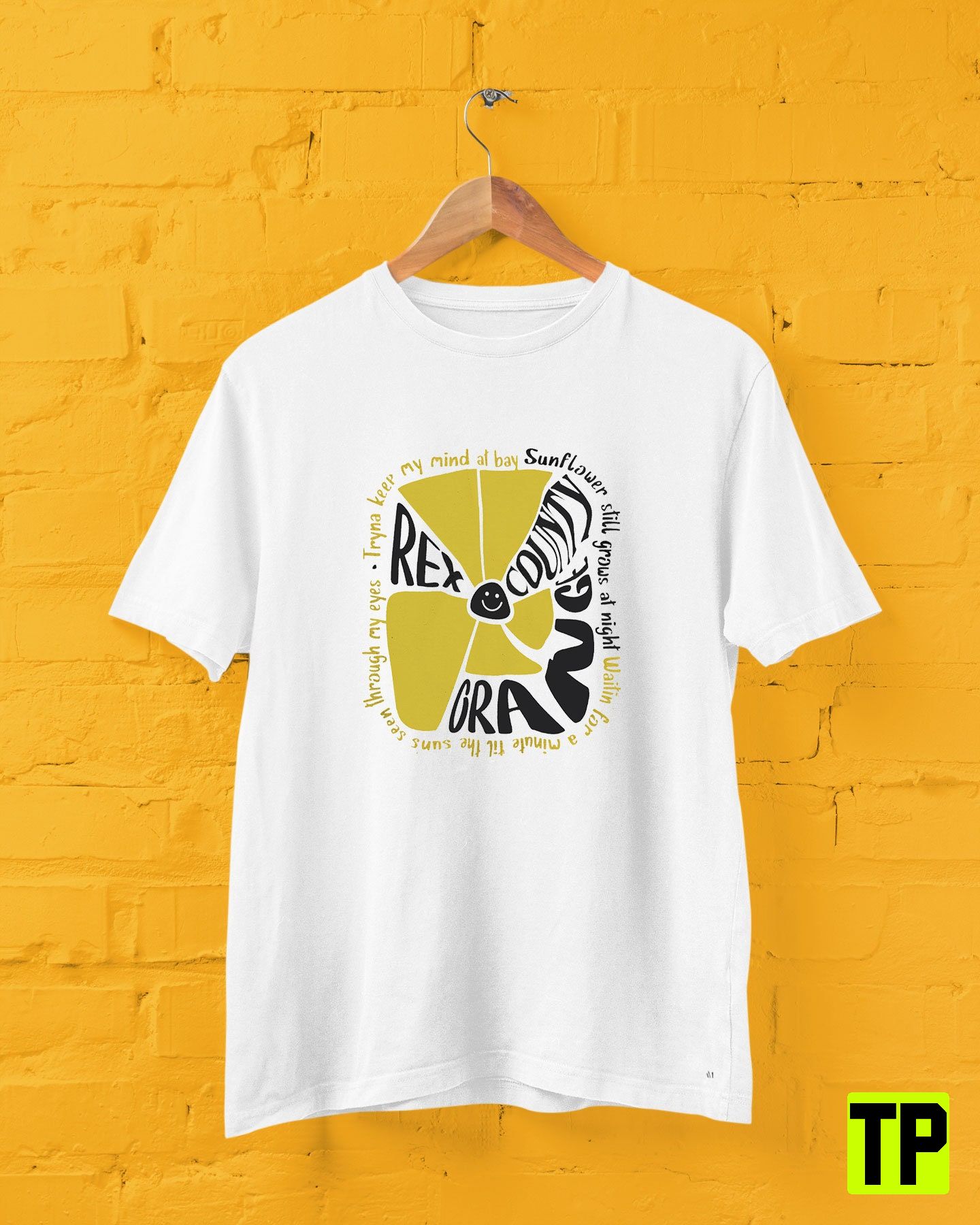Rex Orange County Sunflower Inspired Vtg White Unisex Shirt