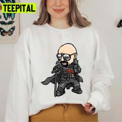 Rob Halford Funny Chibi Art Rock Music Unisex Sweatshirt