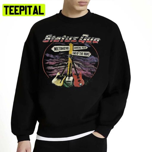 Rock Band Spring To Summer With Status Quo Legend Unisex Sweatshirt