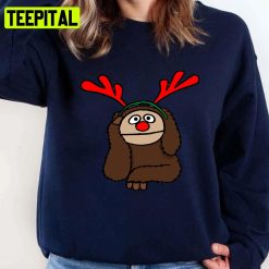 Rowlf The Red Nosed Dogdeer Santa Christmas Unisex Sweatshirt