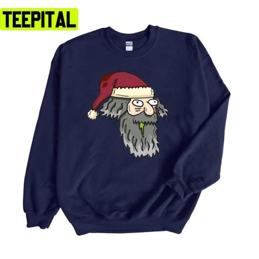 Ruben From Christmas Holiday Themed Rick And Morty Unisex Sweatshirt