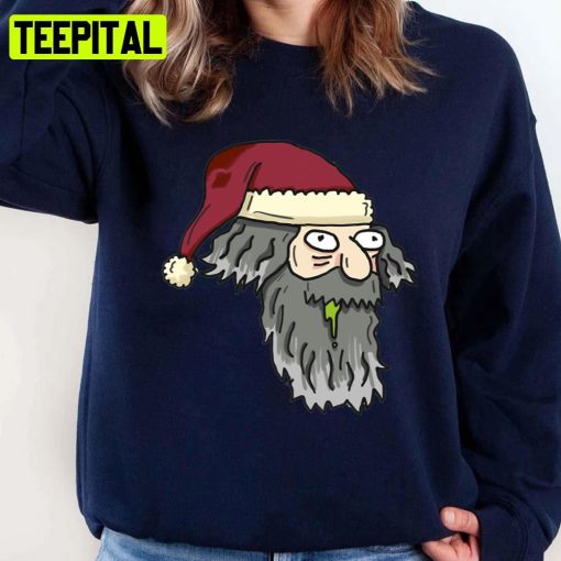 Ruben From Christmas Holiday Themed Rick And Morty Unisex Sweatshirt