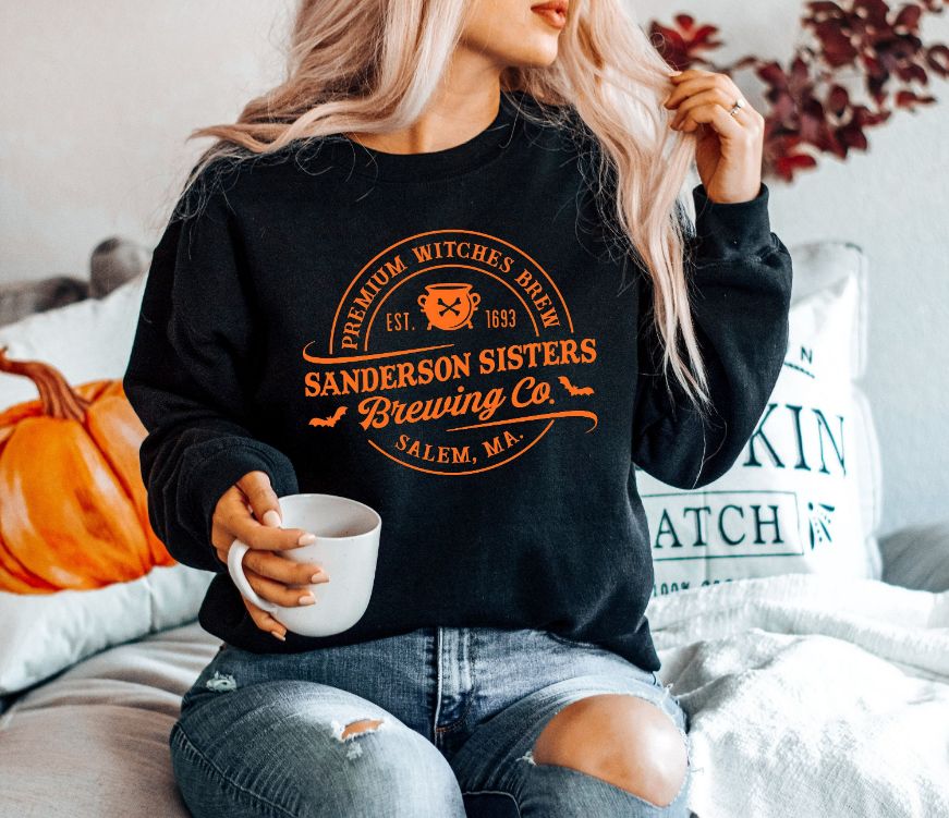 Sanderson Sister Brewing Co Halloween Sweatshirt