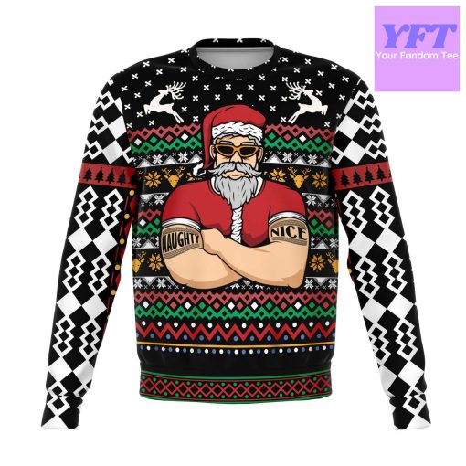 Santa Bouncer For For Meme 3d Ugly Christmas Sweater