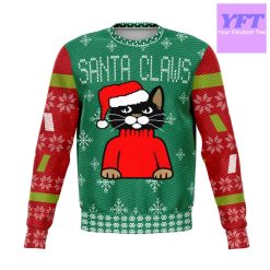 Santa Claws Funny Meme 2022 Design 3d Ugly Christmas Sweater