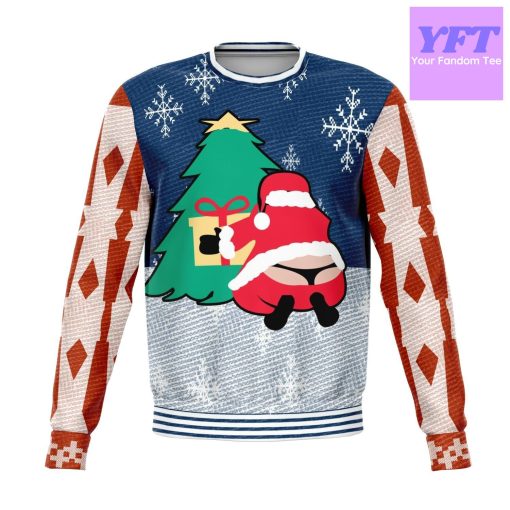 Santa Thong Meme 2022 Design 3d Ugly Christmas Sweater