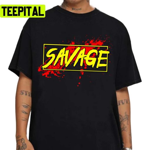 Savage The Legend Logo Art Cyberpunk Edgerunners Unisex Sweatshirt