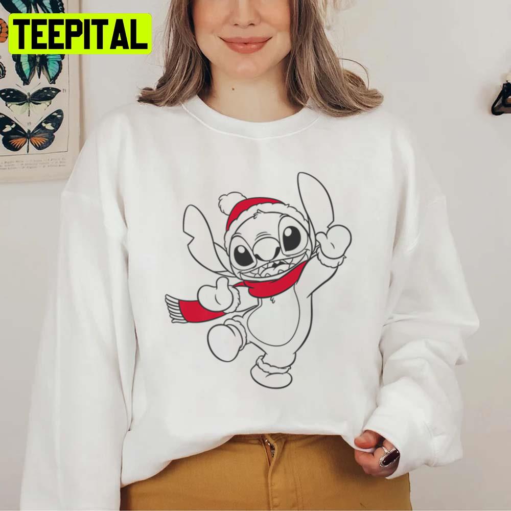 Scarf And Beanie Design Xmas Christmas Unisex Sweatshirt