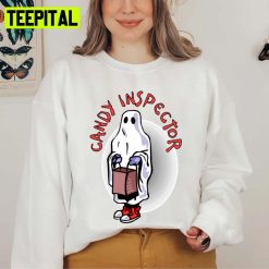 Scary Candy Inspector Halloween Ghost Costume Unisex Sweatshirt