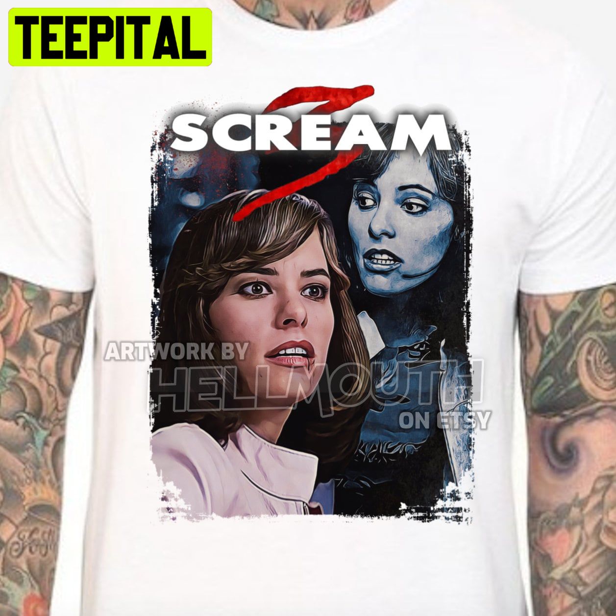 Scream 3 Jennifer Jolie Parker Posey Halloween Trending Unsiex T-Shirt