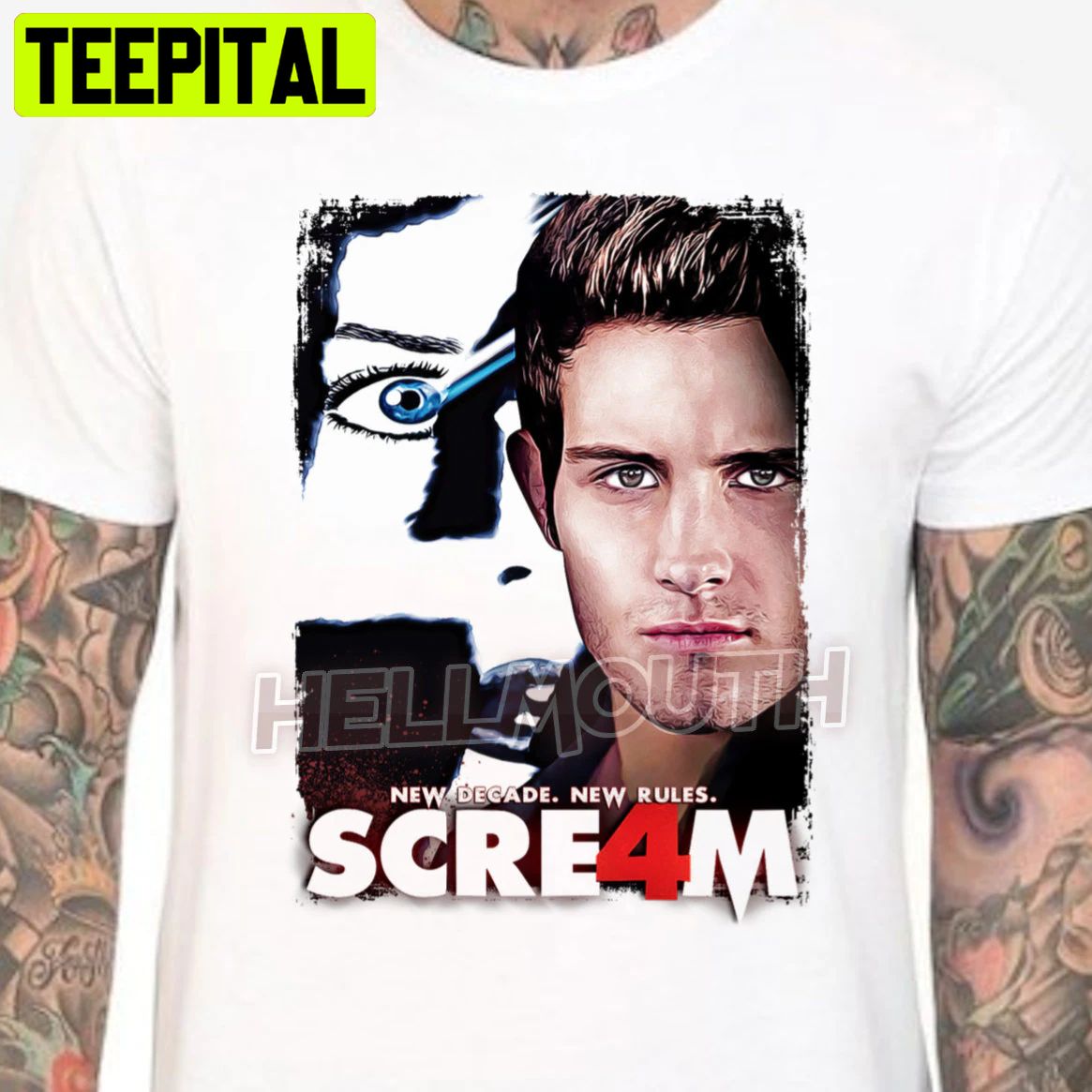 Scream 4 Movie Trevor Nico Tortorella Halloween Trending Unsiex T-Shirt