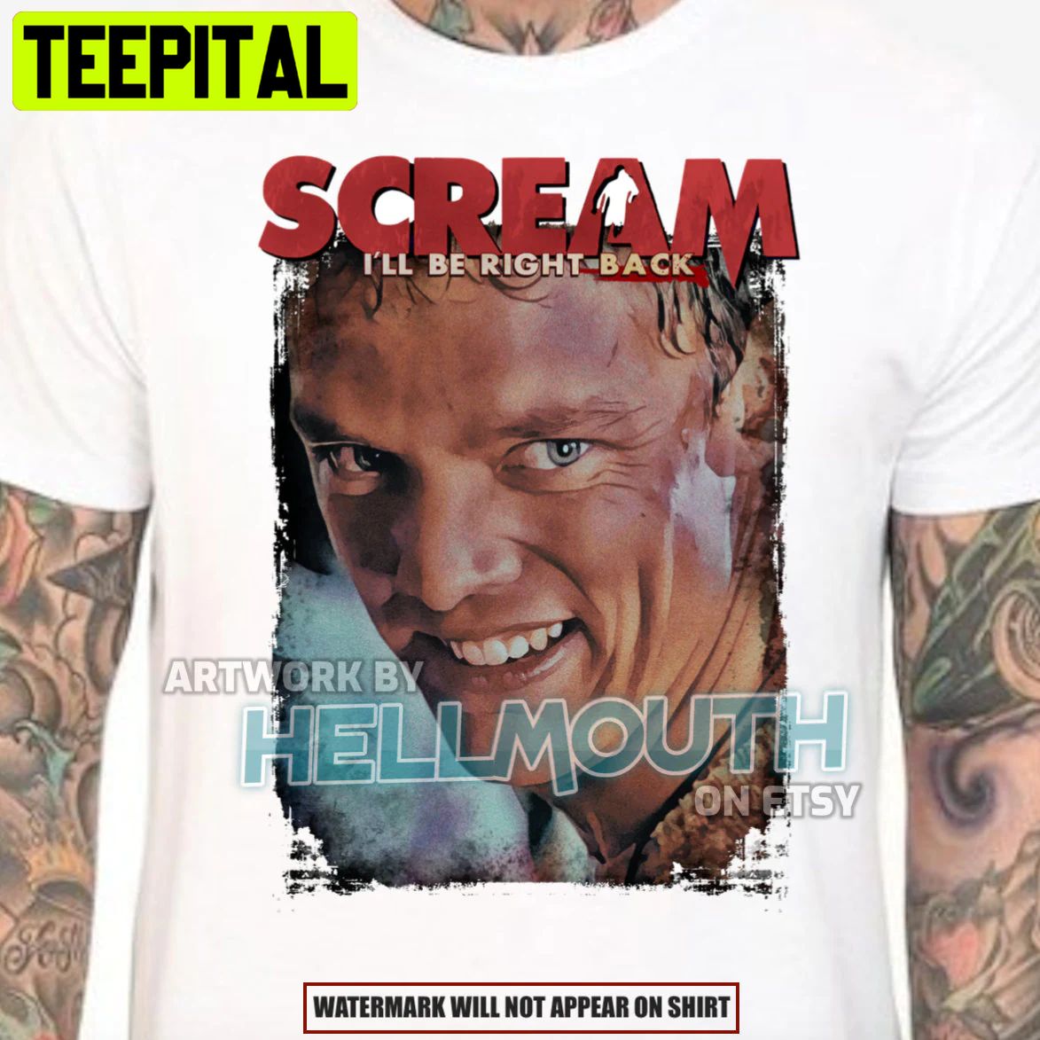 Scream Movie Stu Macher Matthew Lillard Halloween Trending Unsiex T-Shirt