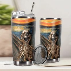 Scream Skeleton Stainless Steel Cup