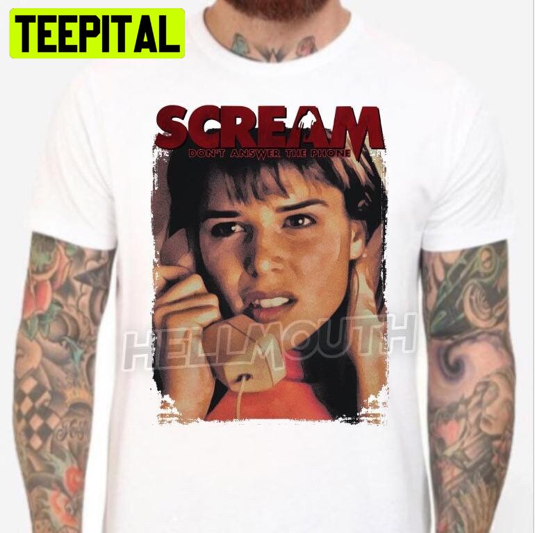Scream Vintage Halloween Trending Unsiex T-Shirt